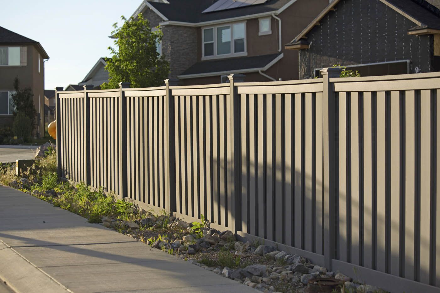 Composite fencing in Hendersonville TN installed by 76 FENCE.